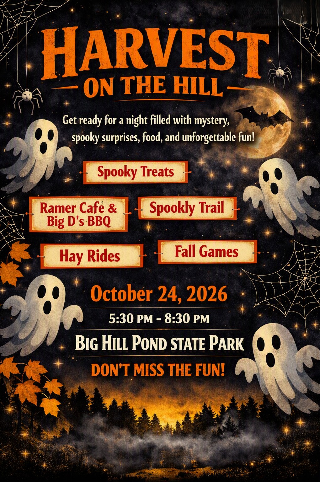 Harvest on the Hill flyer
